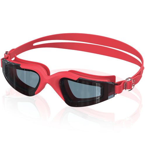 Ambienden Adult Swimming Pool Goggles, Anti-Fog Waterproof HD UV Protection Lenses