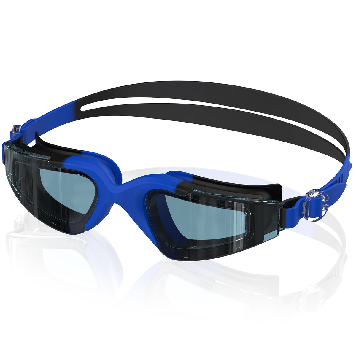 Ambienden Adult Swimming Pool Goggles, Anti-Fog Waterproof HD UV Protection Lenses
