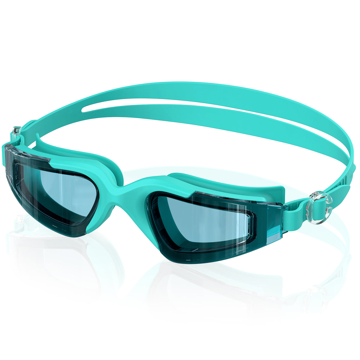 Ambienden Adult Swimming Pool Goggles, Anti-Fog Waterproof HD UV Protection Lenses