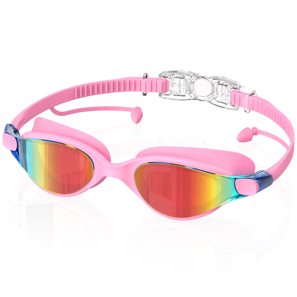 Ambienden Polarising Swimming Goggles for Men and Women, Professional Diving Goggles, Galvanised Lens, UV Protection, Anti-Fog, Tight Swimming Goggles for Adults and Teenagers