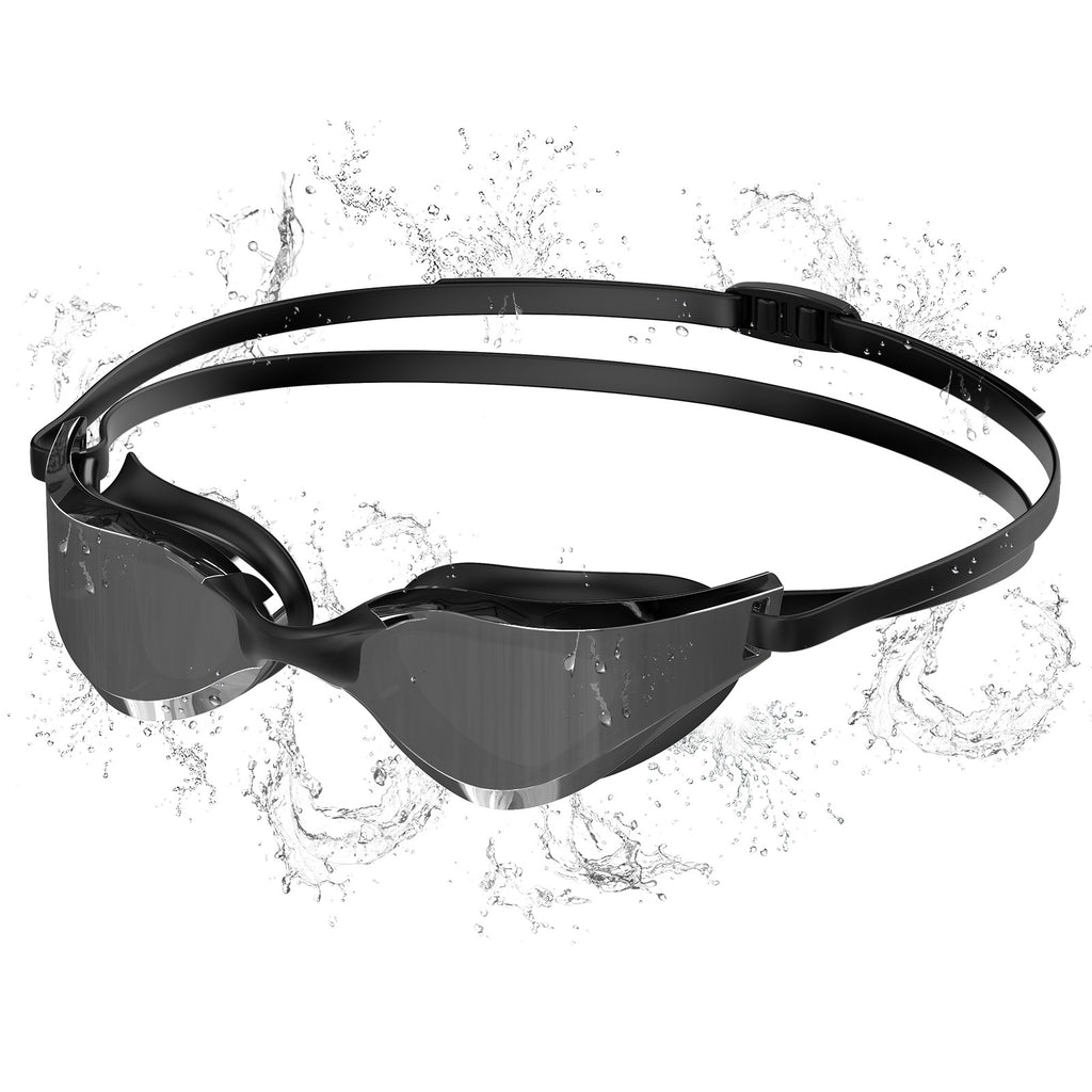 Ambienden Adult Waterproof Anti-Fog UV Protection Diving Goggles