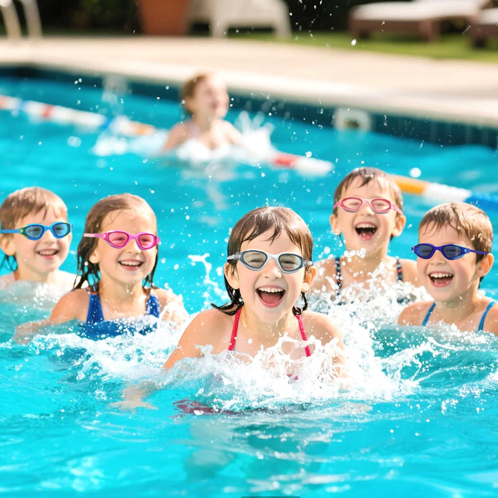 Ambienden Swimming Goggles Children 3-14 Years Anti-Fog 180° HD