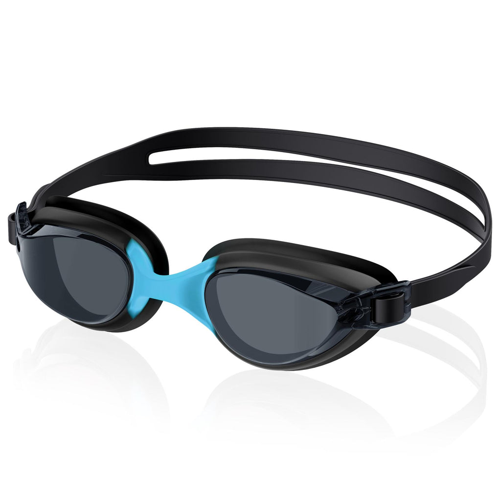 Ambienden Swimming Goggles Women/Men Anti-Fog Adjustable Wide-Angle